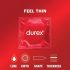 Durex Feel Thin - tenký kondom pro živý pocit (3 ks)