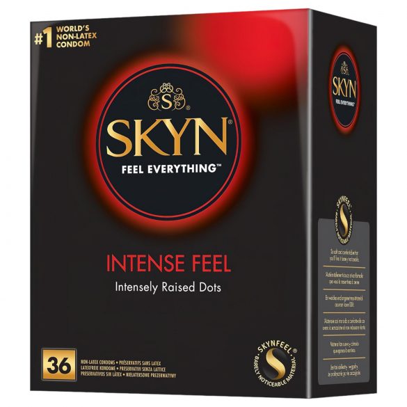 Manix SKYN Intense Feel - veganský bezlatexový kondom (36 ks)