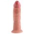 King Cock 9 - přísavkový realistický dildo (23 cm) - tělový