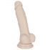 You2Toys - Střední silikonové dildo s přísavkou (přírodní)