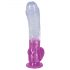 You2Toys - Připravený přítel - dildo (průhledné fialové)