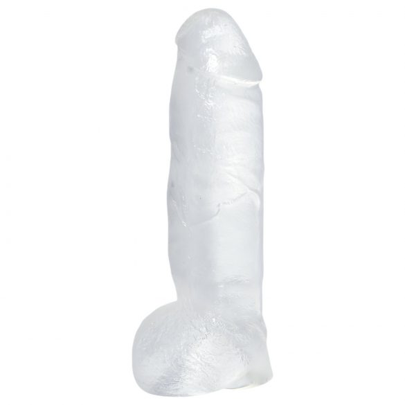 Křišťálově čistý obří dildo