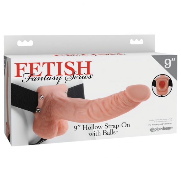 Fetish Strap-on 9 - připínací dildo (přírodní)