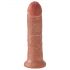 King Cock 8 dildo (20 cm) - tmavě tělový