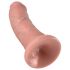 King Cock 8 dildo (20 cm) - přirozený