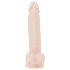 Nature Skin - přísavkový realistický dildo - přírodní (střední)