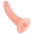 King Cock 7 dildo (18 cm) - přírodní