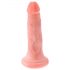 King Cock 5 dildo (13 cm) - přírodní