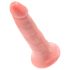 King Cock 5 dildo (13 cm) - přírodní