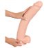 realistixxx Giant 3XL - realistický dildo (42cm) - přírodní