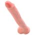 King Cock 14 velký dildo s varlaty (35cm) - přirozený