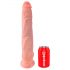 King Cock 14 velký dildo s varlaty (35cm) - přirozený