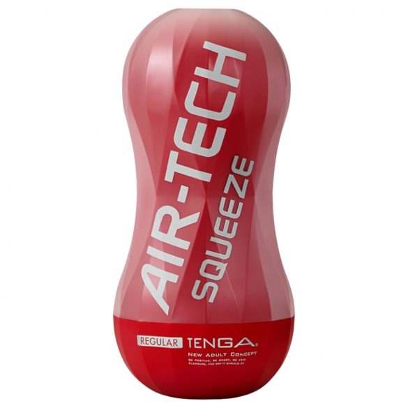 TENGA Air-Tech Squeeze Regular - červený sání masturbátor