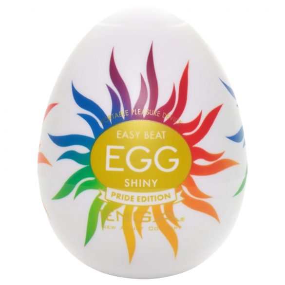 TENGA Egg Shiny Pride - masturbační vajíčko (1 ks)