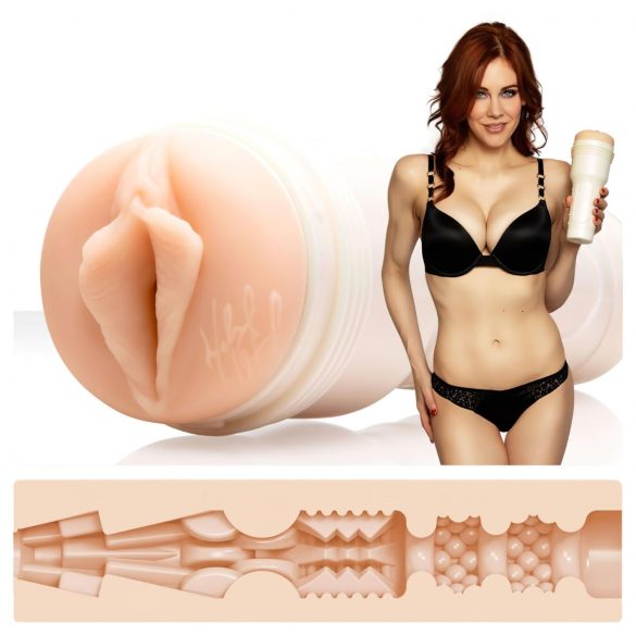 Fleshlight Maitland Ward - realistická vagína (přírodní)