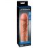 X-TENSION Mega 2 - realistický návlek na penis (20,3 cm) - přírodní