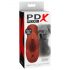 PDX Double Stroker - 2v1 realistický masturbátor (hnědý)