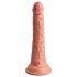 King Cock Elite 7 - přísavný, realistický dildo (18cm) - naturální