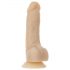 Naked Addiction Rotating 7 – dobíjecí, rotační vibrátor (18 cm) – přírodní