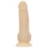 Naked Addiction Rotating 7 – dobíjecí, rotační vibrátor (18 cm) – přírodní