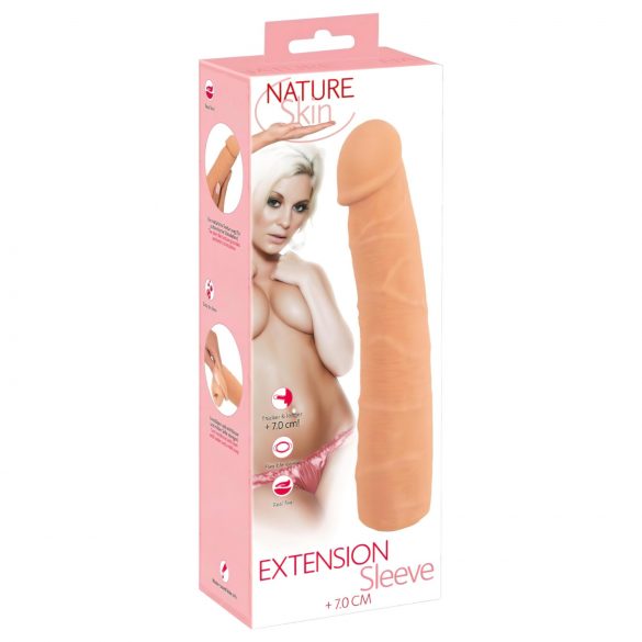 Nature Skin - prodloužení a zahuštění penisu (24 cm)