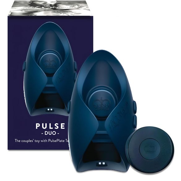 Pulse III Duo - nabíjecí duo vibrátor pro páry (šedavě modrý)