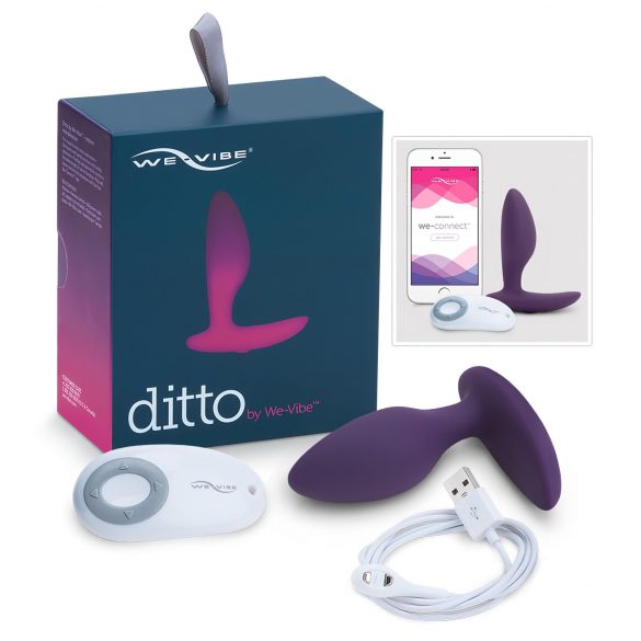 We-Vibe Ditto - dobíjecí anální vibrátor (fialový)