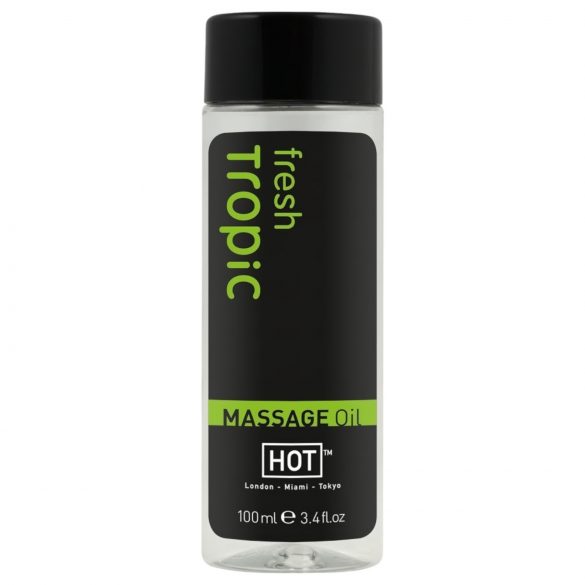 HOT masážní olej - svěží tropy (100ml)