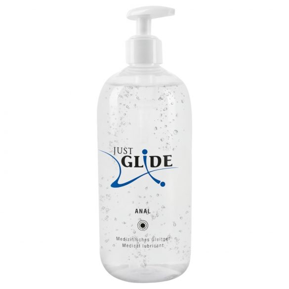 Just Glide Anal - vodní anální lubrikant (500 ml)