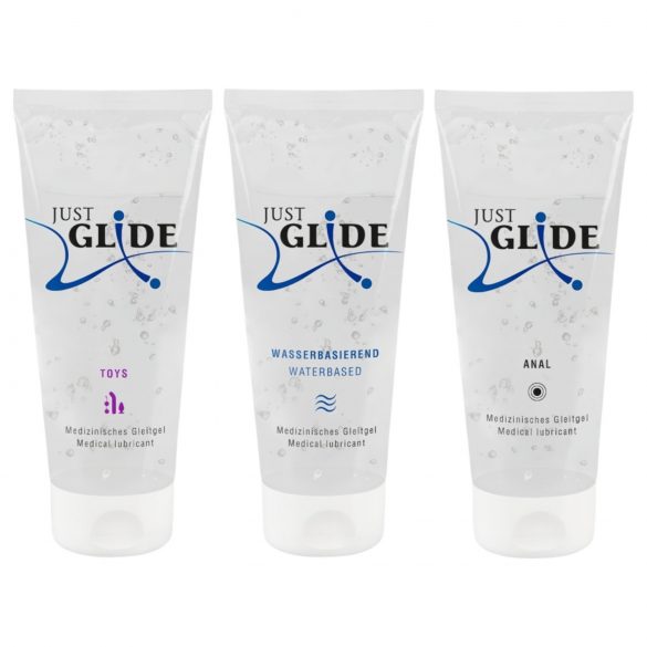 Just Glide lubrikační sada (3x200ml)