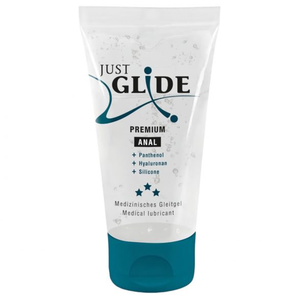 Just Glide Premium - výživný anální gel (50ml)