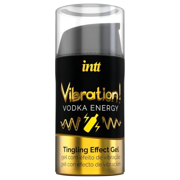 Intt Vibration! - tekutý vibrátor - Vodka Energy (15 ml)