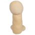 Plyšový penis - 30 cm (přirozený)