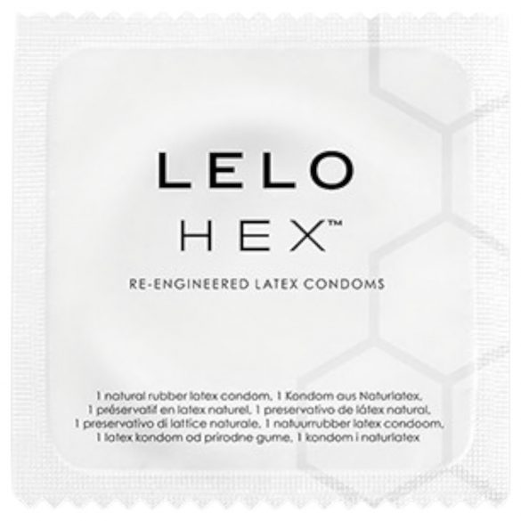 LELO Hex Original - luxusní kondom (1ks)