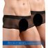 Svenjoyment - průhledný boxer set - černý (2 díly) S-L