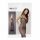 NO:XQSE - Vzorované bodystocking - černá - 2XL/3XL