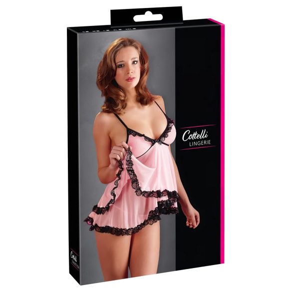 Cottelli - Sladké volánkové svádění - babydoll - XL