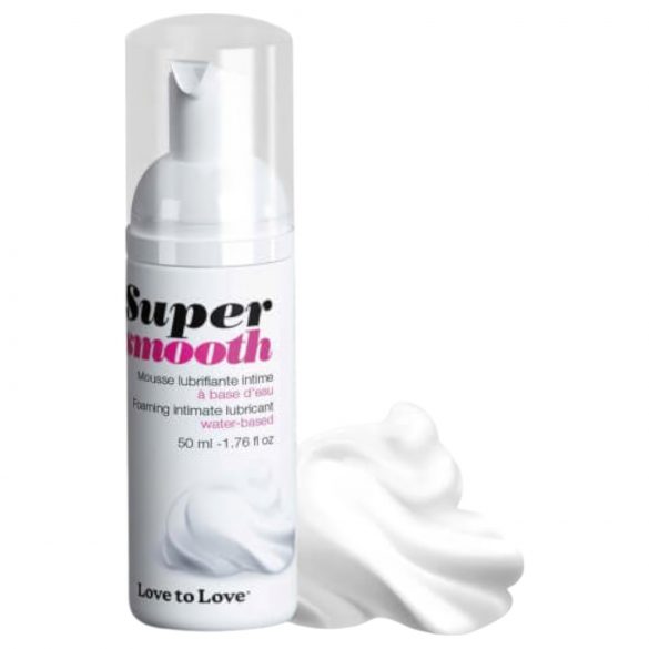 Love to Love Super Smooth - vodní lubrikační pěna (50ml)