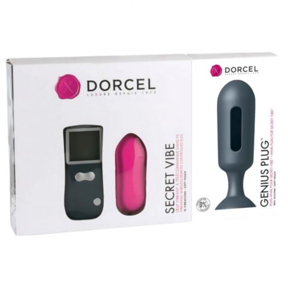 Dorcel Secret Vibe - rádiové vibrační vajíčko, sada 2 ks