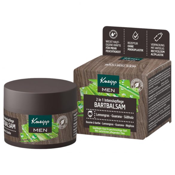 Kneipp MEN - 2v1 Intenzivní balzám na vousy (50ml)