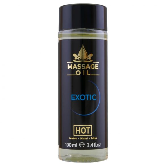 Exotický masážní olej HOT - péče o pokožku (100ml)