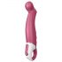 Satisfyer Petting Hippo – vodotěsný vibrátor, magenta