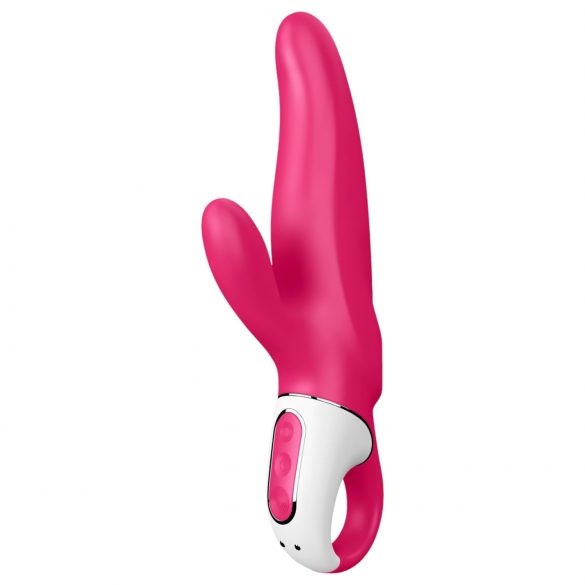 Satisfyer Mr. Rabbit - vodotěsný vibrátor s dráždidlem na klitoris (růžový)