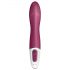 Satisfyer Big Heat - nabíjecí G-bod vibrátor s ohřevem (červený)