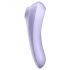 Satisfyer Dual Pleasure: Chytrý 2v1 vzduchový vibrátor (fialový)