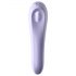 Satisfyer Dual Pleasure: Chytrý 2v1 vzduchový vibrátor (fialový)