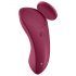 Satisfyer Sexy Secret - chytrý vodotěsný kalhotkový vibrátor (červený)