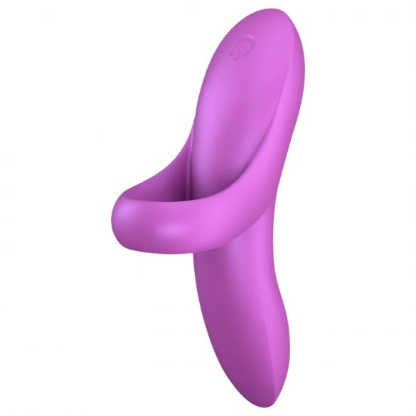 Satisfyer Bold Lover - nabíjecí, vodotěsný prstový vibrátor (růžový)