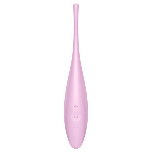 Satisfyer Twirling Joy - vodotěsný chytrý vibrátor na klitoris (růžový)