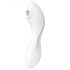 Satisfyer Curvy Trinity 5+ - chytrý 2v1 vibrátor (bílý)